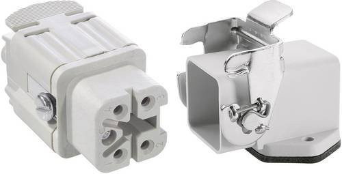 LAPP Steckverbinder-Set EPIC KIT H-A 4 + PE mit Schrauben in Weiß - Bild 1