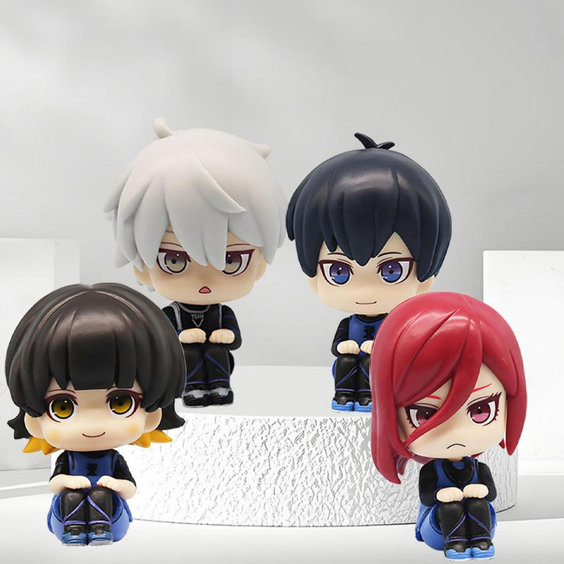 Fashnics Anime-Figuren Haikyuu!! Shoyo Hinata und Tobio Kageyama Actionfiguren aus PVC in Multicolor für Sammler und Kinder - Bild 1