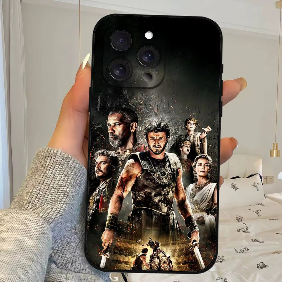 Mesuca Handyhülle Film G-Gladiator 2 für iPhone 11 bis iPhone 17 Pro Max Plus Mini, weiches TPU, Multicolor - Bild 4