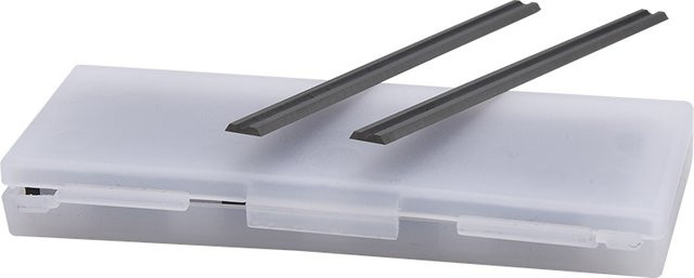 STARIBS 10er-Pack tragbare Hobelmesserklingen 82 mm in Silber als Ersatz für Makita, Bosch, DeWalt, Black Decker und Ryobi - Bild 1