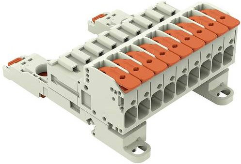 WAGO Stiftgehäuse-Kabel 9-polig mit 7,62 mm Rastermaß, Farbe: Multicolour, 6er-Pack - Bild 1