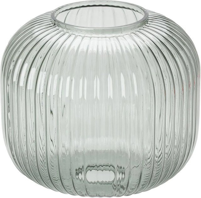 Orion Lightstyle Glas Lampenschirm in Grau Transparent mit E27 Fassung, Durchmesser: 20 cm - Bild 1