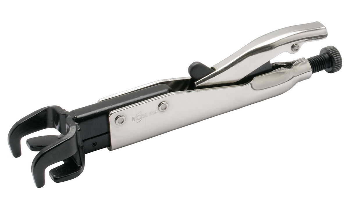Elora Axial-Gripzange ELORA-517 in Silber mit einer Spannweite von 0-15 mm - Bild 1