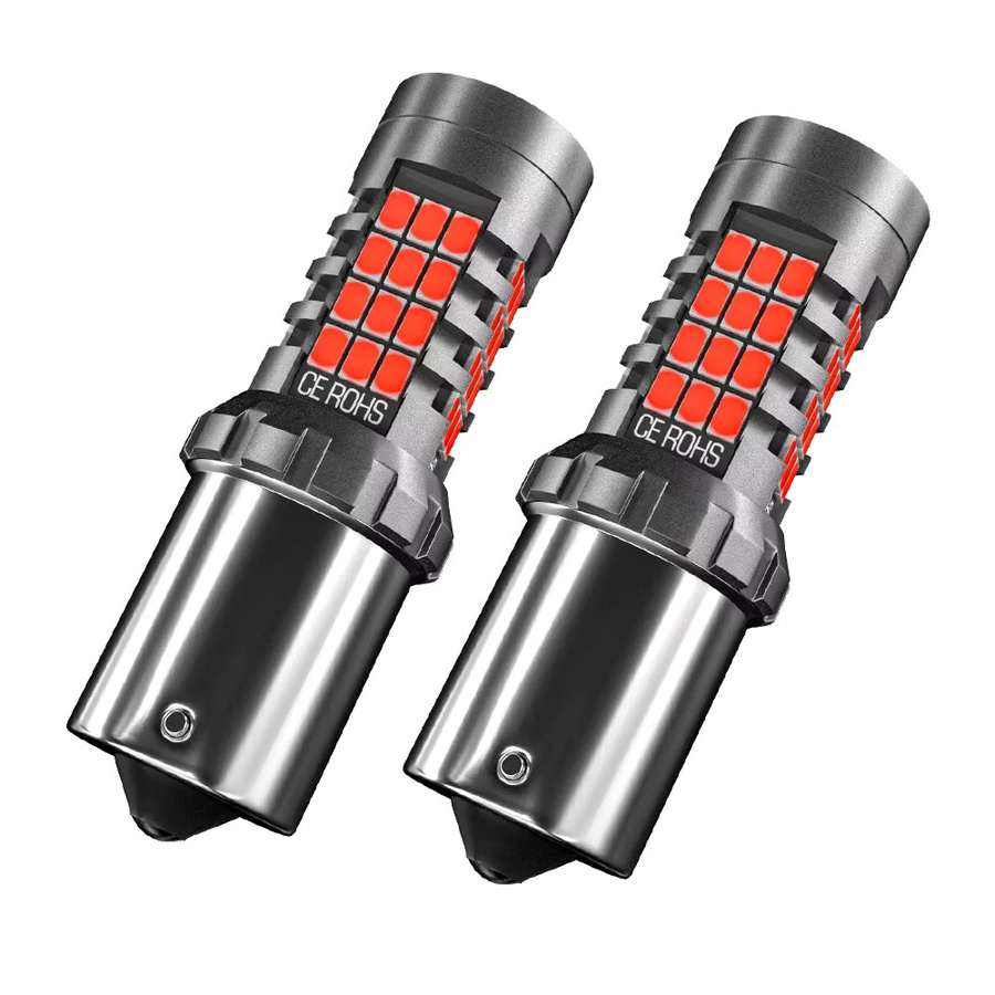 2 Stück LED Bremslicht Lampen P21W BA15S 1156 Canbus Fehlerfrei für Mini Cooper F55 F56 R56 R55 Cabrio F57 R60 R58 R61 R59 - Bild 6