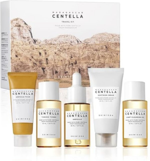 SKIN1004 Madagascar Centella Reise-Kit Set, 5-teilig, mit Centella - Bild 1