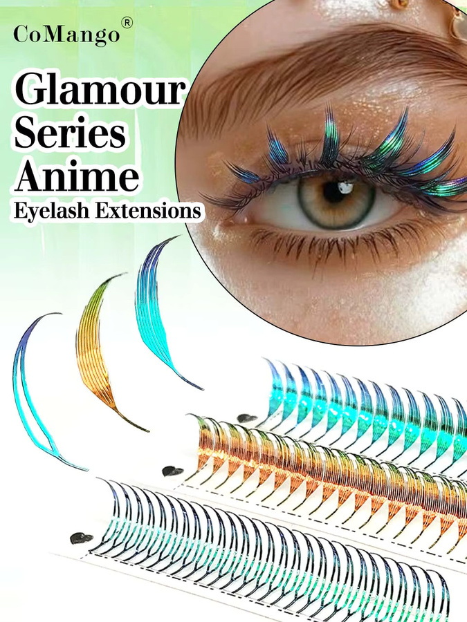 CoMango Spire Lashes Green, Glänzend, Unisex - Bild 5