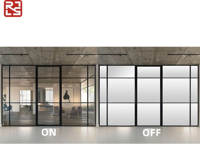 XMSJ Selbstklebende PDLC Smart Film Fensterfolie in Weiß mit Fernbedienung zur Wärmeisolation und als dekorativer Sichtschutz - Bild 1