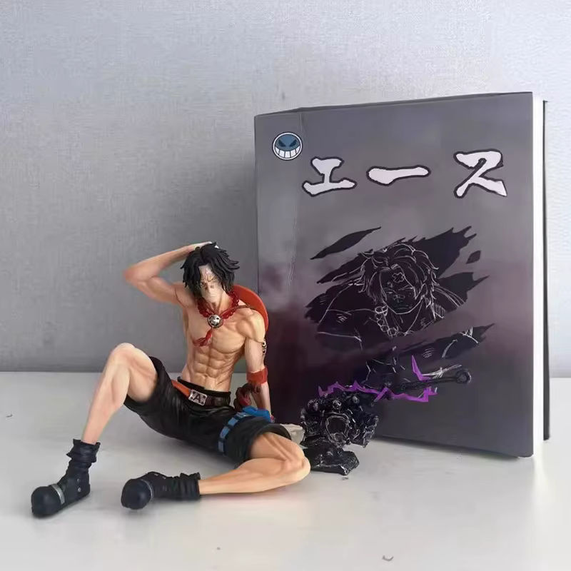 Bandai One Piece Ace Anime Figur Puma D. Ace Action Figur aus Kunststoff, mehrfarbig, Höhe: 12 cm - Bild 4