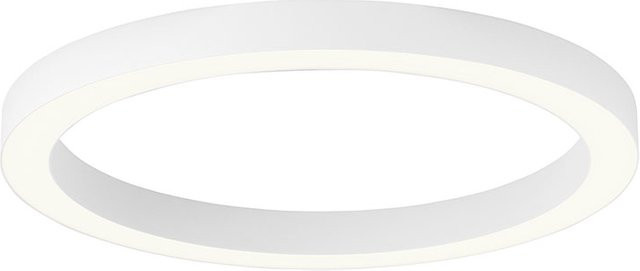 Paul Neuhaus Pure Lines Round LED-Deckenleuchte in White, dimmbar mit Fernbedienung, Durchmesser: 50 cm - Bild 1