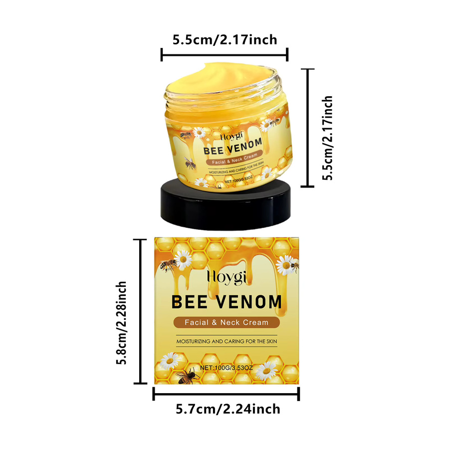 Hoygi Bienen-Gift Gesichts- und Halscreme - Bild 3