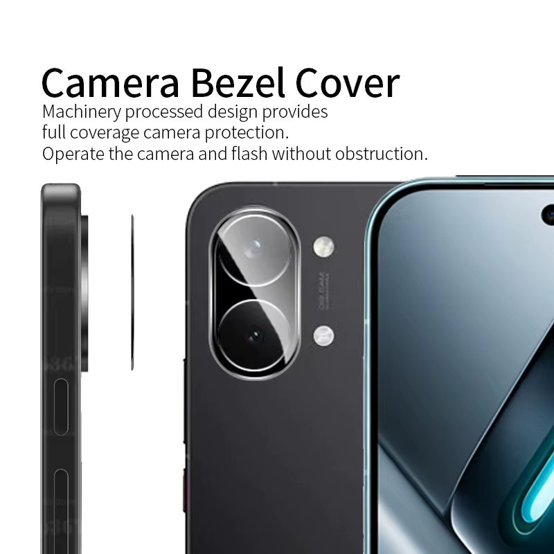 Xiaomi Kamera-Displayschutz aus gehärtetem Glas für Poco X8 Pro Max X8 Pro X7 Pro, 3D 9H Transparent, 1-3 Stück - Bild 4