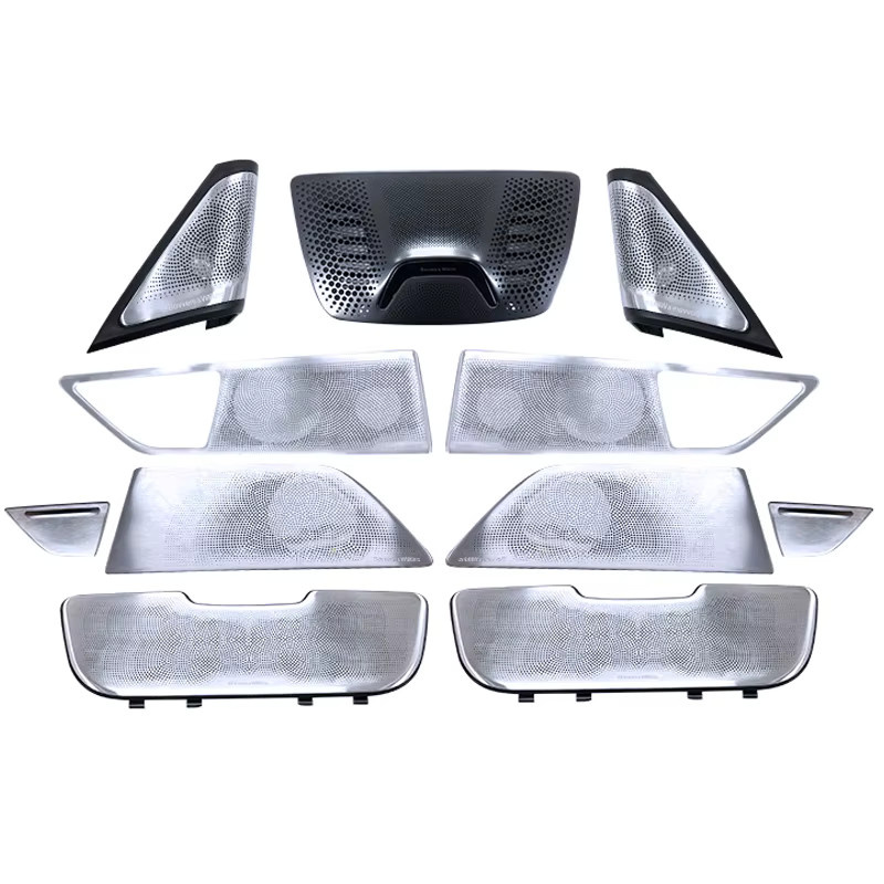 ALOONGACARR LED-Ambiente-Licht für BMW 7er Serie G11 G12 Mittelbass-Lautsprecher und Tür-Hochtöner Abdeckung mit 11 Farben Multicolor - Bild 4