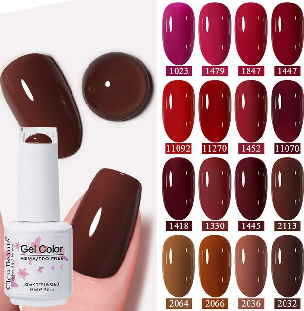 Clou Beaute Gel Nagellack, glänzend - Bild 1