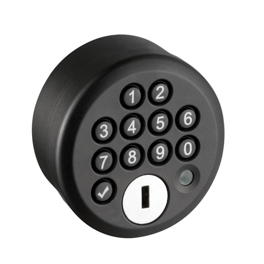 BIGBOXX Elektronisches PIN-Code-Schloss für Spind in Schwarz - Bild 1