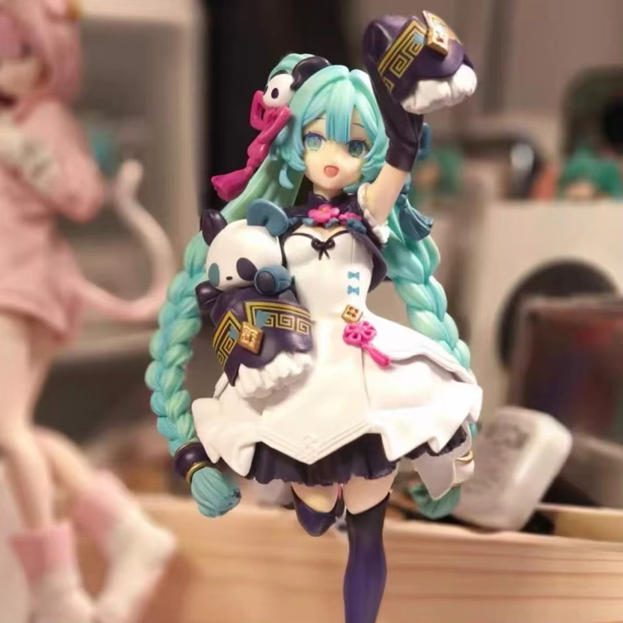 Bandai Hatsune Miku Neko T-Shirt Version, Anime Actionfigur, 20cm - Bild 6