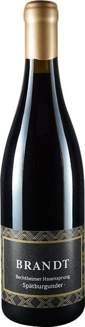 Weingut Brandt Bechtheimer Hasensprung Spätburgunder Rotwein, 2021, Rheinhessen, trocken, 0,75 l - Bild 1