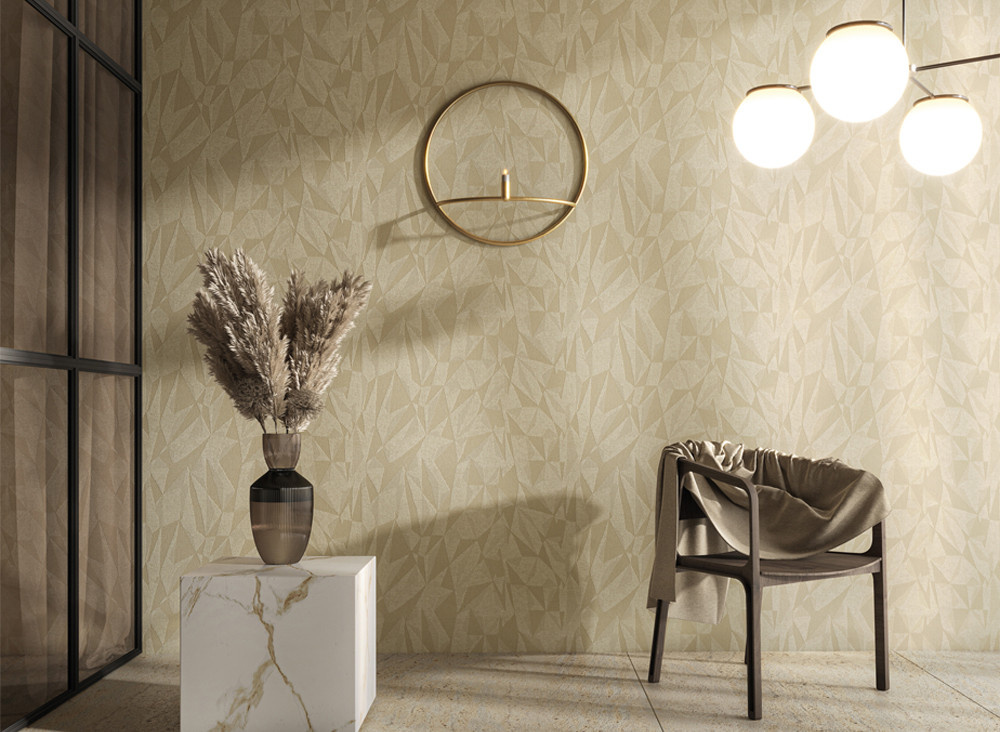 Jannelli & Volpi Tapete Nevada 6621 Vlies-Tapete in Beige Multicolour mit Natur- und Abstract-Motiv im Vintage-Stil - Bild 1