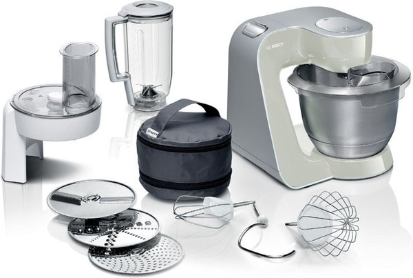 Bosch Küchenmaschine MUM58L20 in Grau und Silber