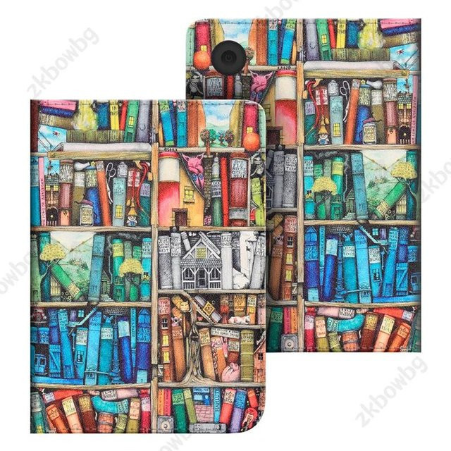 Rui Di Smart Cover Schutzhülle für Kobo Clara 2E mit Handgriff und Ständer Funktion, Multicolor - Bild 1