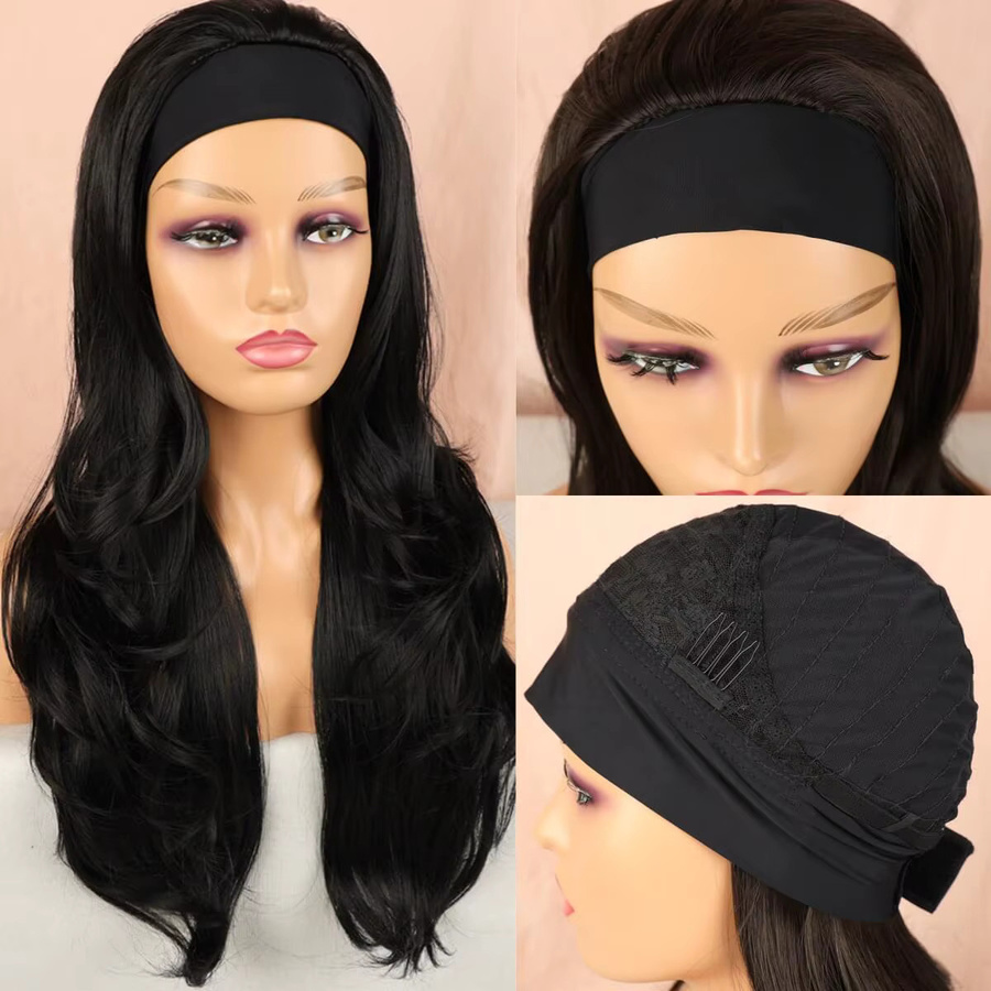 Alana beauty Body Wave Stirnbandperücke, synthetisch, 28 Zoll, Damen - Bild 2
