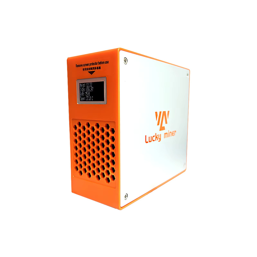 Lucky Miner LG07 Bitcoin Miner 11MH/s Hochleistungs-Krypto-Miner Desktop-Gerät in Orange - Bild 2