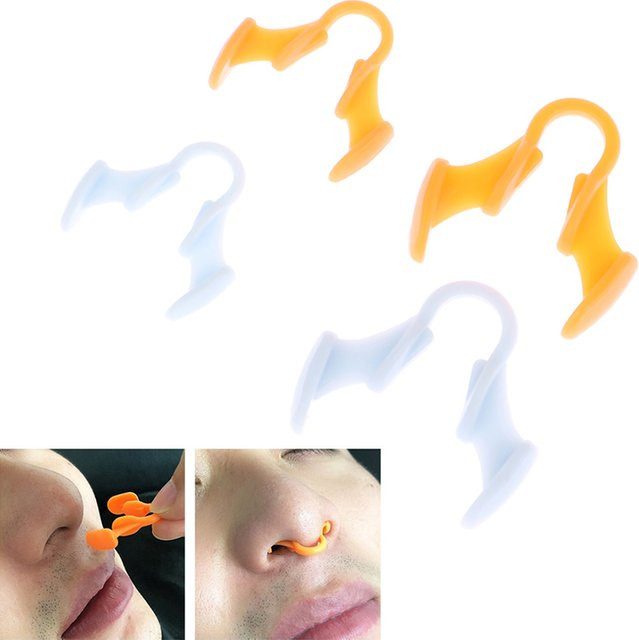 Anti-Schnarch-Korrektor Nasenclip aus Silikon, konische Form, Unisex - Bild 1