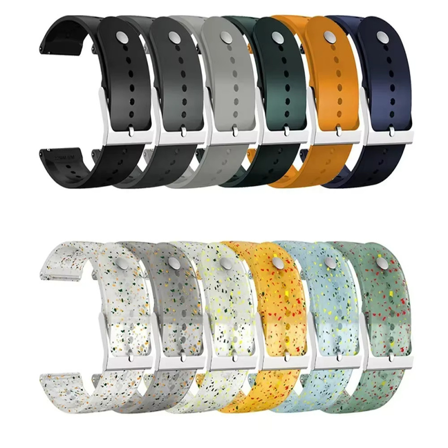 QCTOG Uhrenarmband Silikon, 22 mm, Unisex - Bild 2