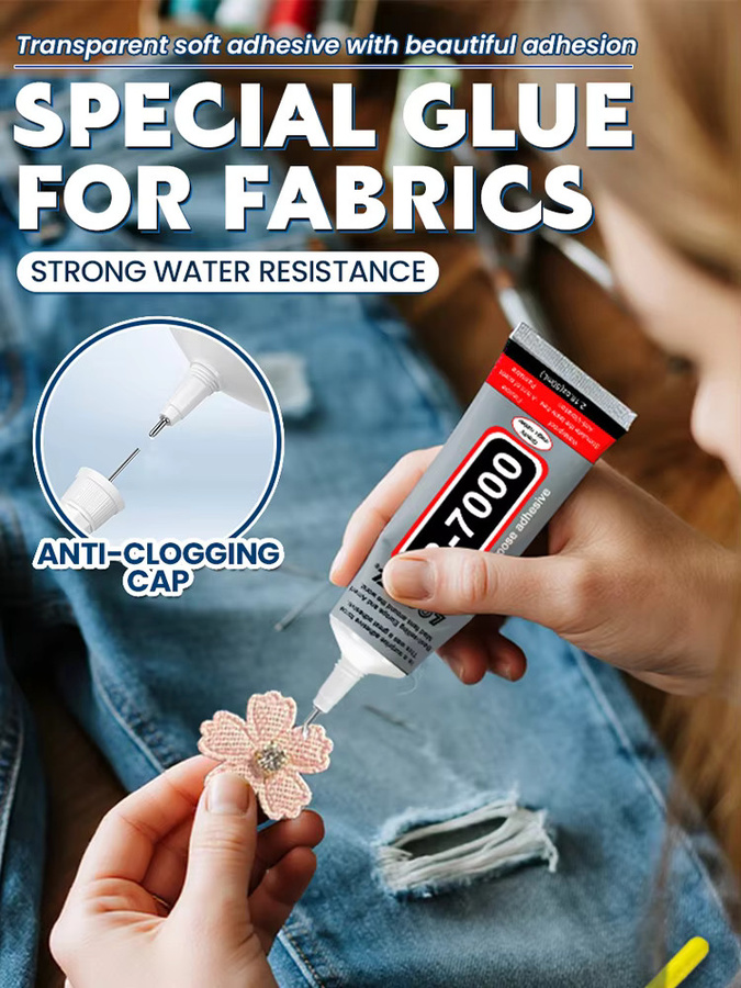 B-7000 Allzweckkleber transparent wasserdicht und hochtemperaturbeständig für Kunststoff und Schmuck - Bild 6