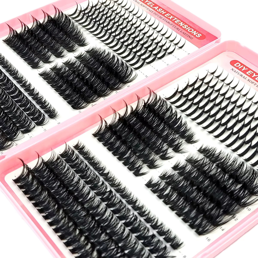 Wimpernbuch Wimperncluster Manga-Wimpernverlängerung, Wispy-Look - Bild 6