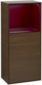 V&B Finion Seitenschrank mit LED-Wandbeleuchtung und Regalfächern, B/H: 41,8 x 93,6 cm - Bild 1