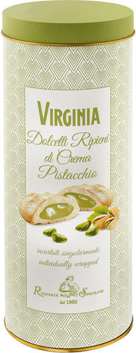 Amaretti Virginia Buttergebäck mit Pistaziencreme 160 g - Bild 1