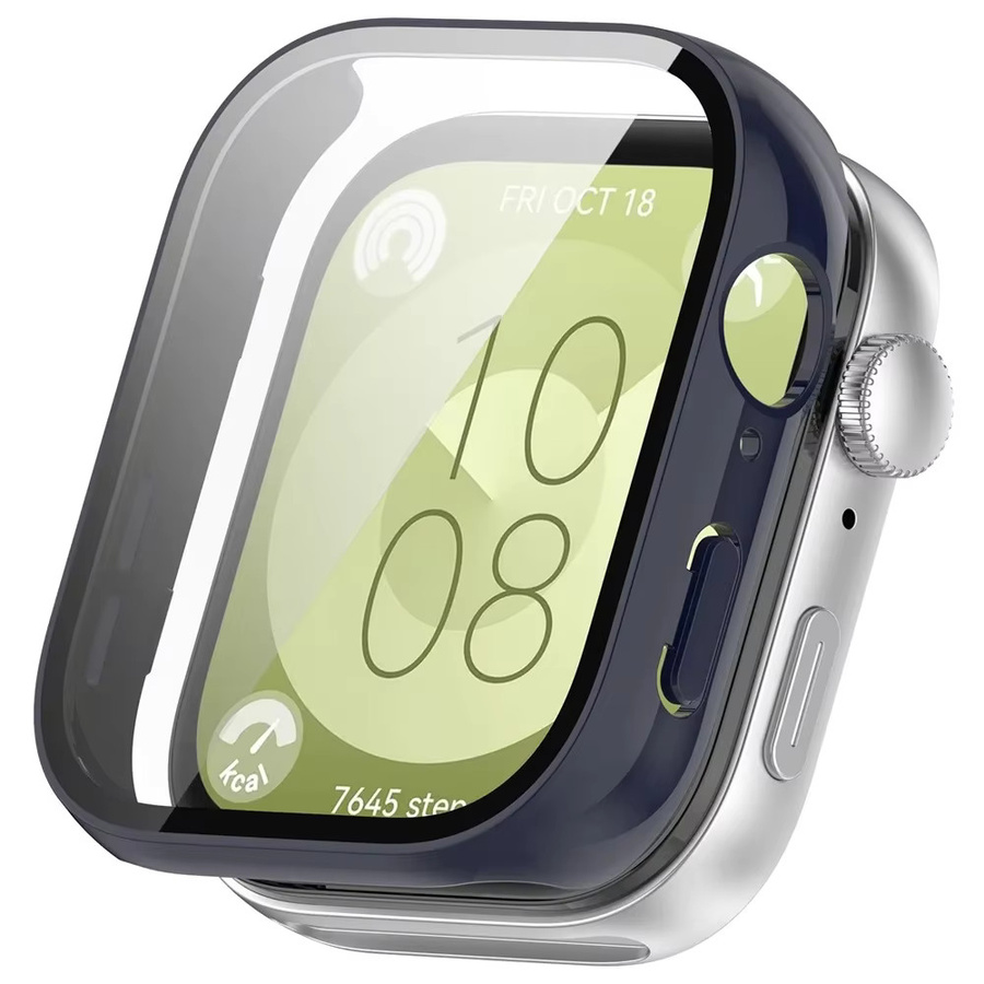 Uhrengehäuse und Displayschutz für Huawei Watch Fit 3, Glas und Hülle - Bild 4