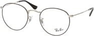 Ray-Ban RX 3447V Korrektionsbrille, Vollrand, Rund, Metall, Silber, Unisex - Bild 1