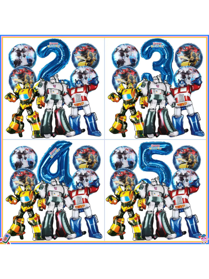 TOPTOY Transformations-Thema Optimus Prime Bumblebee, 8-teiliges Set - Bild 3