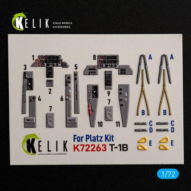 Kelik T-1B Interior 3D Decals - Bild 1