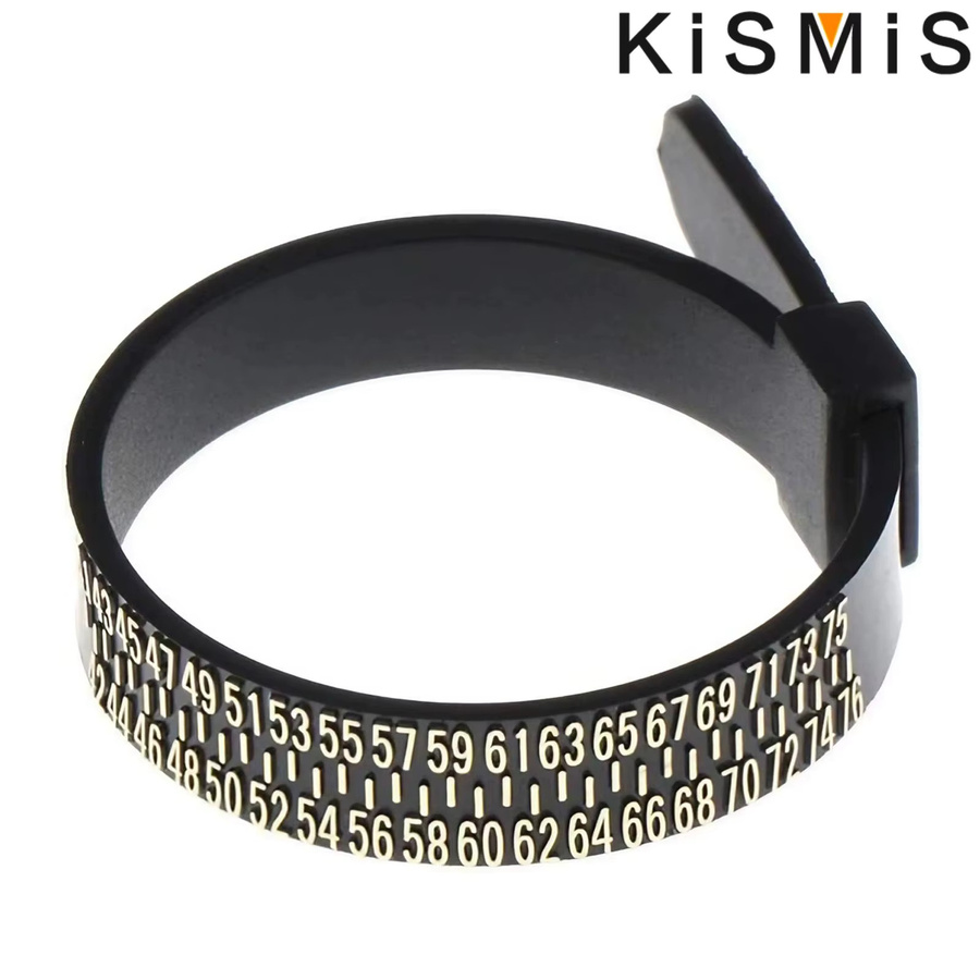 KISMIS Ring Sizer, Weiß/Schwarz, Unisex - Bild 5