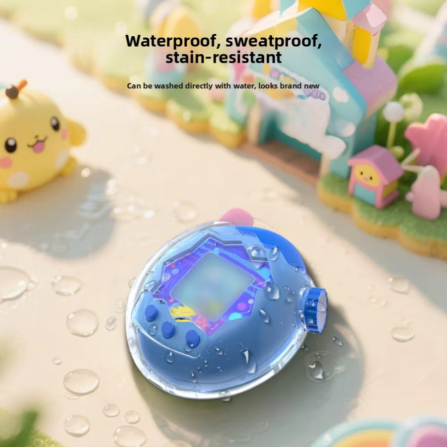 Tragbare dekorative Schutzhülle für Tamagotchi Paradise in Multicolor und Transparent - Bild 2
