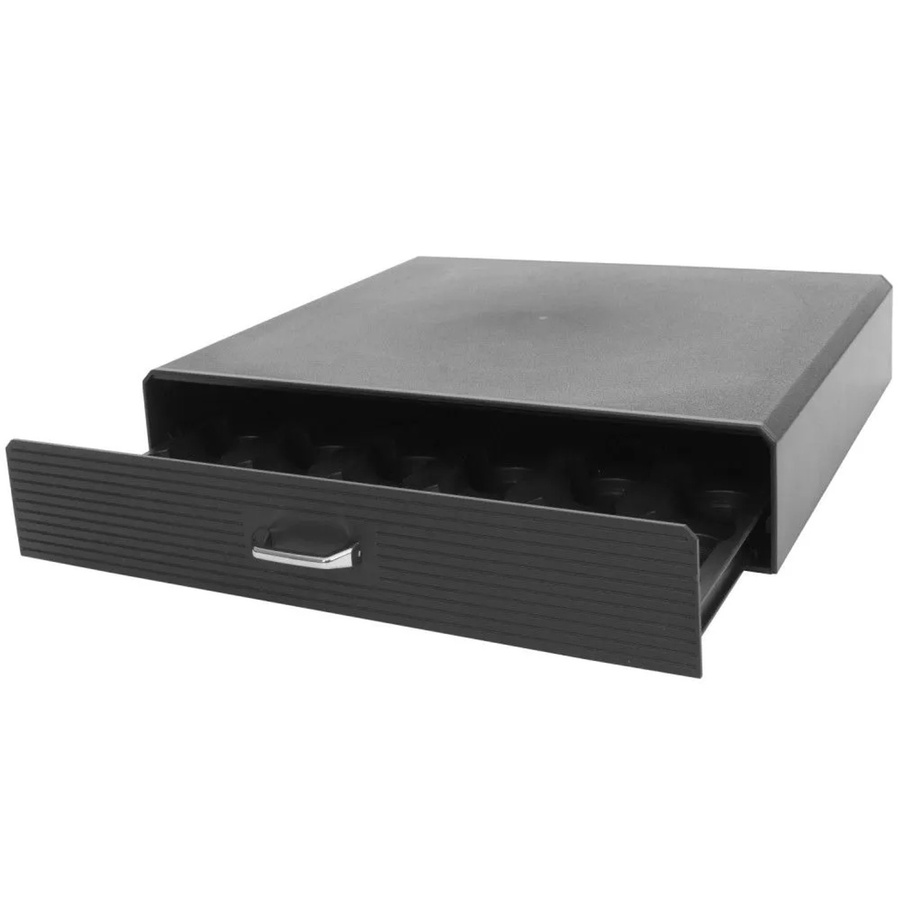 MCW Schubladenbox L98 Aufbewahrungsbox für Kaffeekapseln in Schwarz, B: 7 cm, T: 34 cm, H: 31 cm - Bild 3