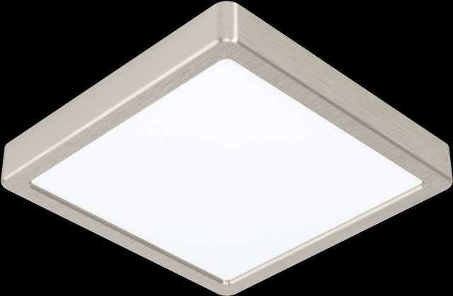 Eglo LED Aufbauleuchte Fueva Weiß-Nickel matt quadratisch 17 W - Bild 2