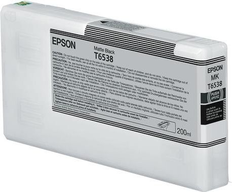 Epson Original Tintenpatrone T6538 Mattschwarz 200 ml - Bild 1