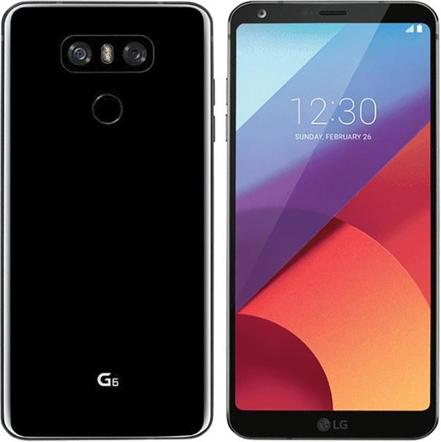 LG G6 Refurbished Smartphone Schwarz 4G LTE 4GB RAM 32GB ROM Dual SIM - Bild 1