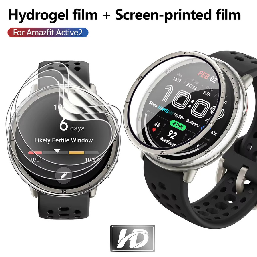 Amazfit Displayschutz Hydrogel, Transparent, Unisex - Bild 2