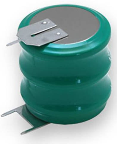 Varta V3/CP300H-SLF NiMH Knopfzellen-Akku 3.6V 300 mAh in Grün - Bild 1