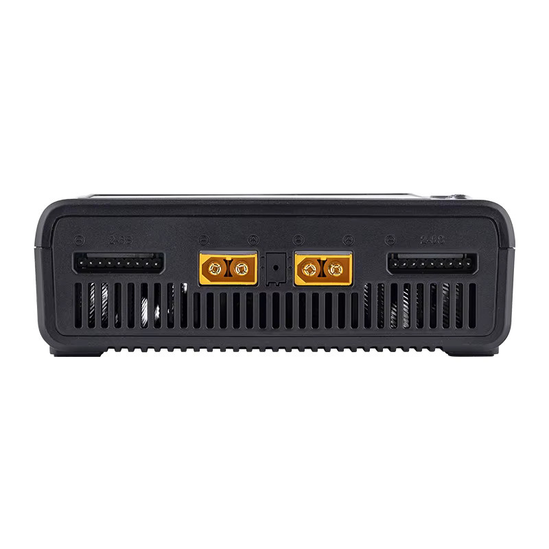ToolkitRC M8D Dual-Kanal Lipo Akku-Ladegerät mit Touchscreen und XT60 Anschluss in Schwarz - Bild 3