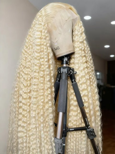 HJ WEAVE BEAUTY Perücke, Honigblond, Wasserwelle, Damen - Bild 1