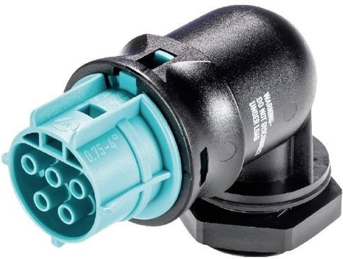 Wieland Electric 96.053.6253.6 Geräteanschluss in Turquoise und Multicolour - Bild 1