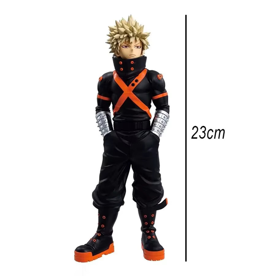 Bandai Boku no Hero Academia Bakugou Katsuki Figur, Einzelfigur, Kunststoff, Schwarz - Bild 2