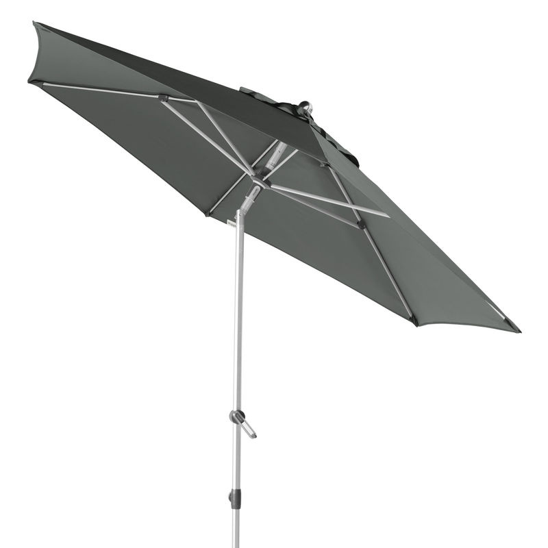 Doppler Sonnenschirm Expert 280 Auto Tilt Mittelmastschirm in Anthrazit mit Ø 280 cm - Bild 3