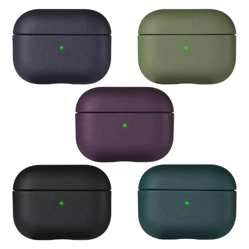 Schutzhülle für Apple AirPods Pro 3 Generation mit Lanyard in Schwarz, Frosted Soft Shell Case - Bild 3