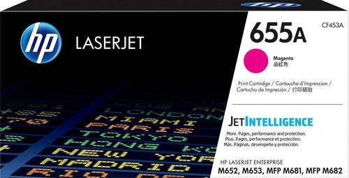 HP Original Toner 655A CF453A Magenta Pink für Laserdrucker mit 10500 Seiten - Bild 1